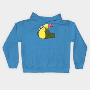 Chubby Keel-billed toucan Kids Hoodie